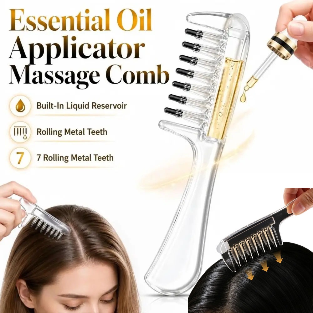 Scalp Applicator Massage Comb, - Root Stimulator Liquid 评论和价格