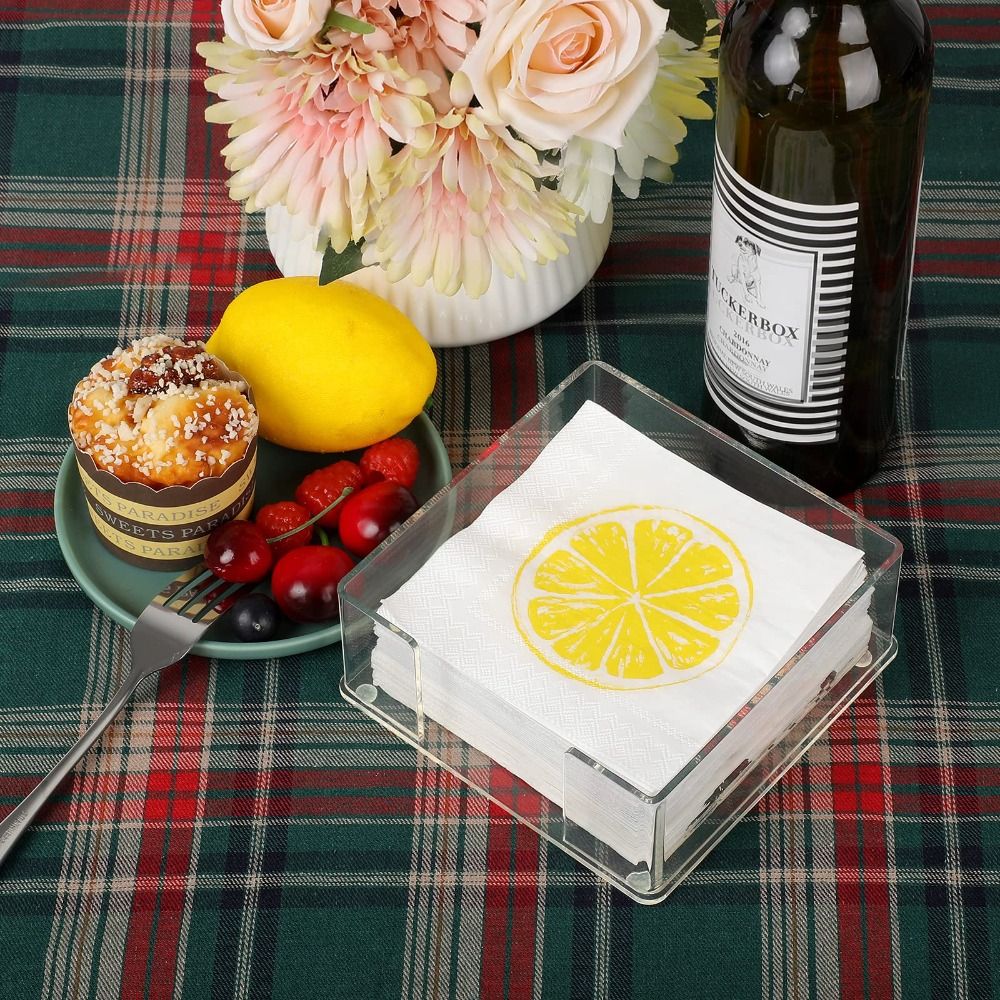 Square Acrylic Napkin Holder C - Agar Tissue Culture 评论和价格