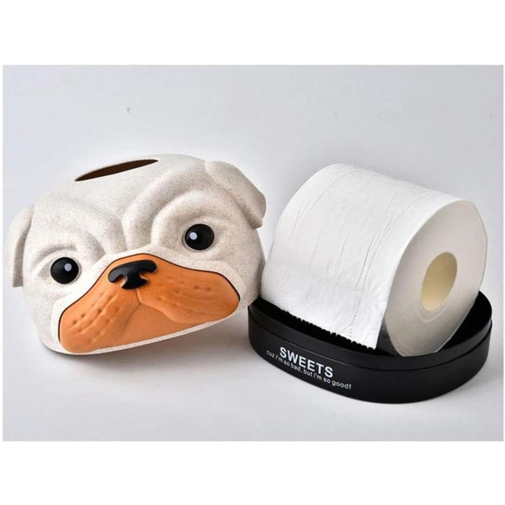 1pc Cute Dog Shape Tissue Box  - Agar Tissue Culture 评论和价格