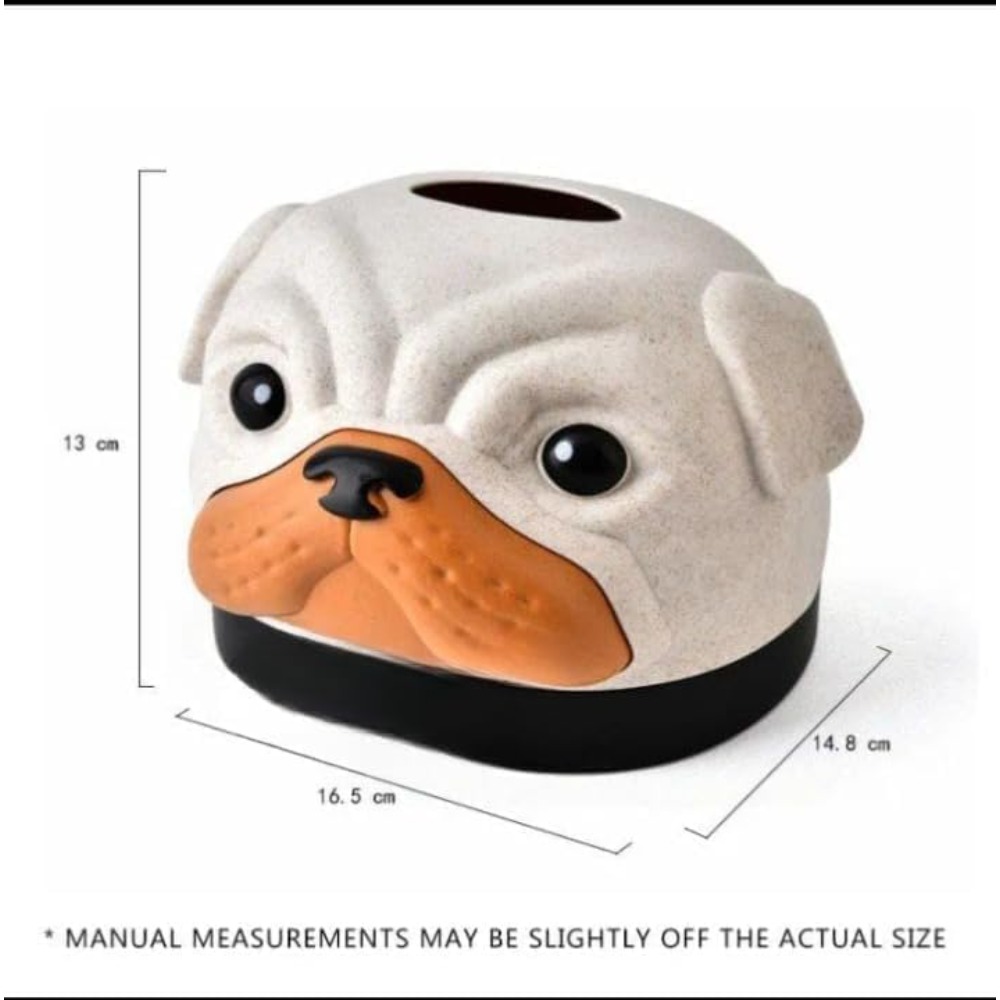 1pc Cute Dog Shape Tissue Box  - Agar Tissue Culture 评论和价格