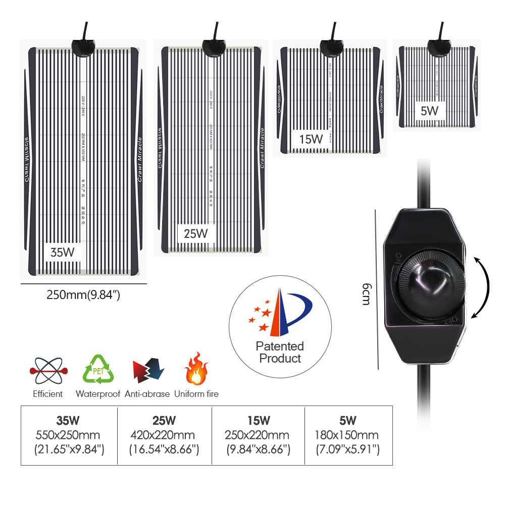 EU/AU/UK/US Graphene Material  - Heat Mat Seedling 评论和价格